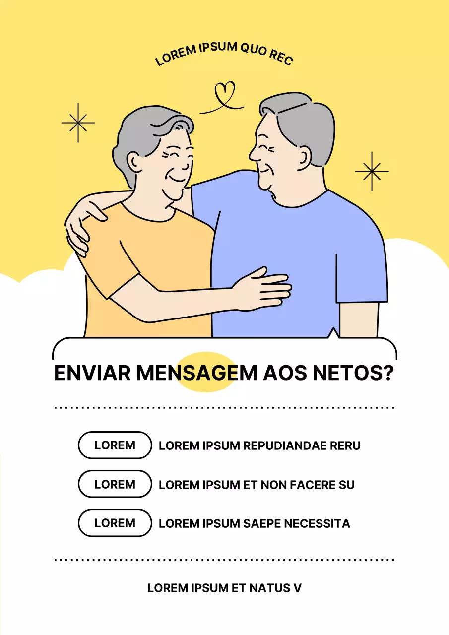 Promover o recrutamento para uma sala de aula digital sénior ilustrada