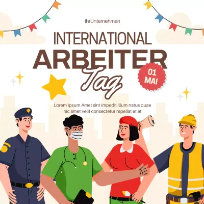 Orange Cream Modern feiert den Internationalen Tag der Arbeit