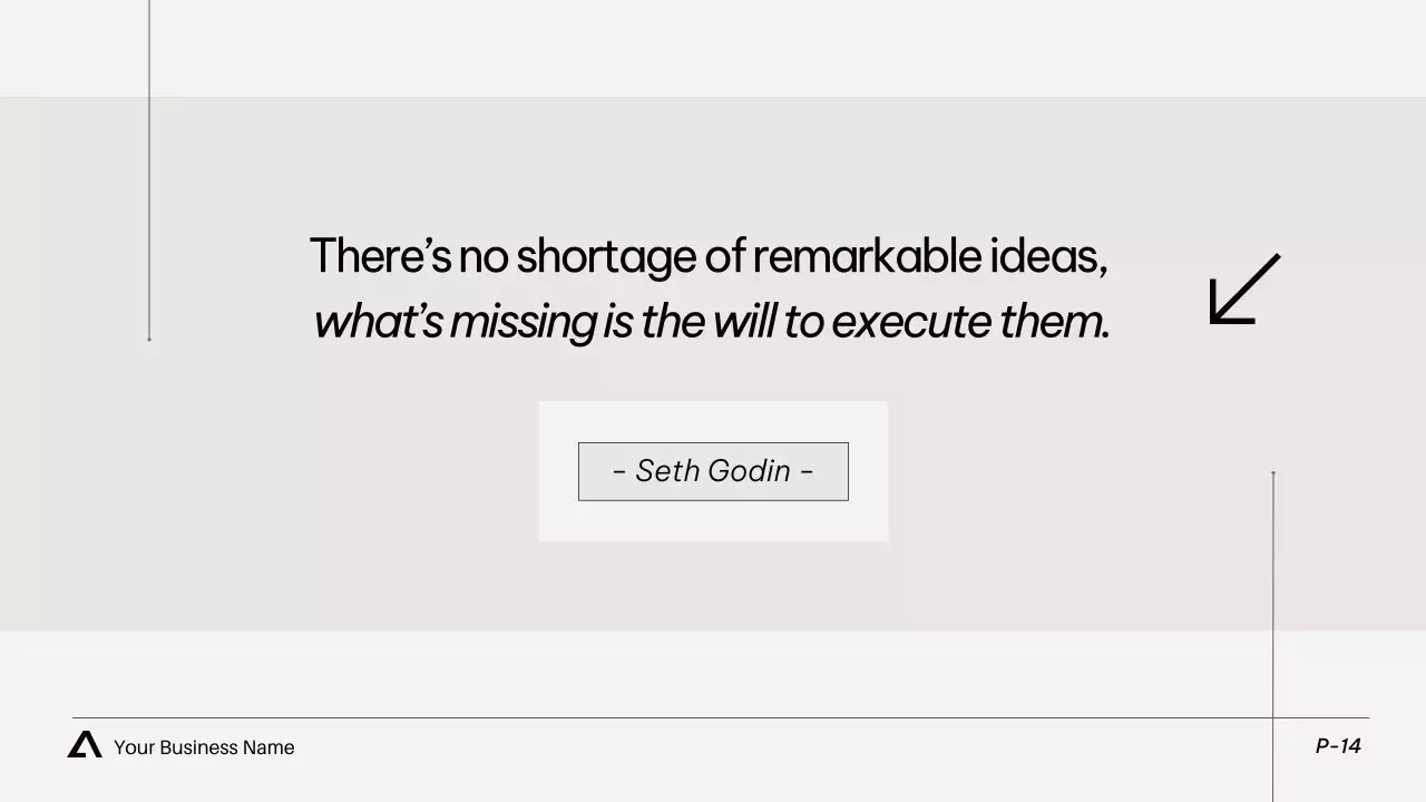 화이트 모던 비즈니스 프레젠테이션