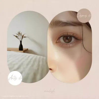 Promueve pestañas modernas en marrones y beiges