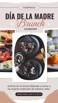 Celebración moderna del Día de la Madre en Ivory con un brunch especial Publicidad