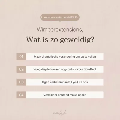 Eenvoudige wimperextensions in bruin en beige schoonheidstips