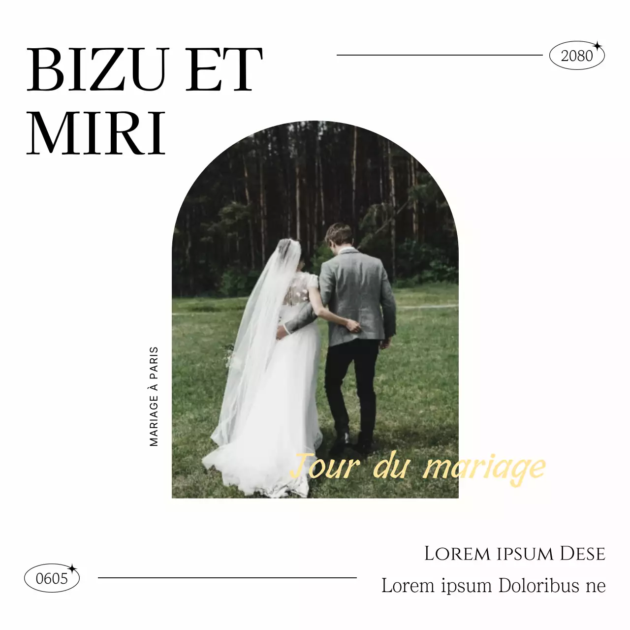 Des bannières de mariage qui ont de la classe