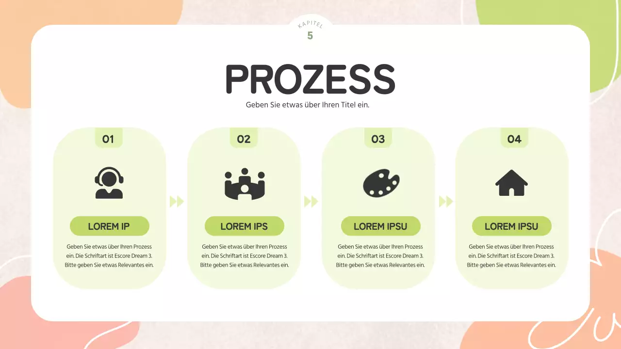 Ein hübscher Frühlingsbericht in Gelb und Chartreuse