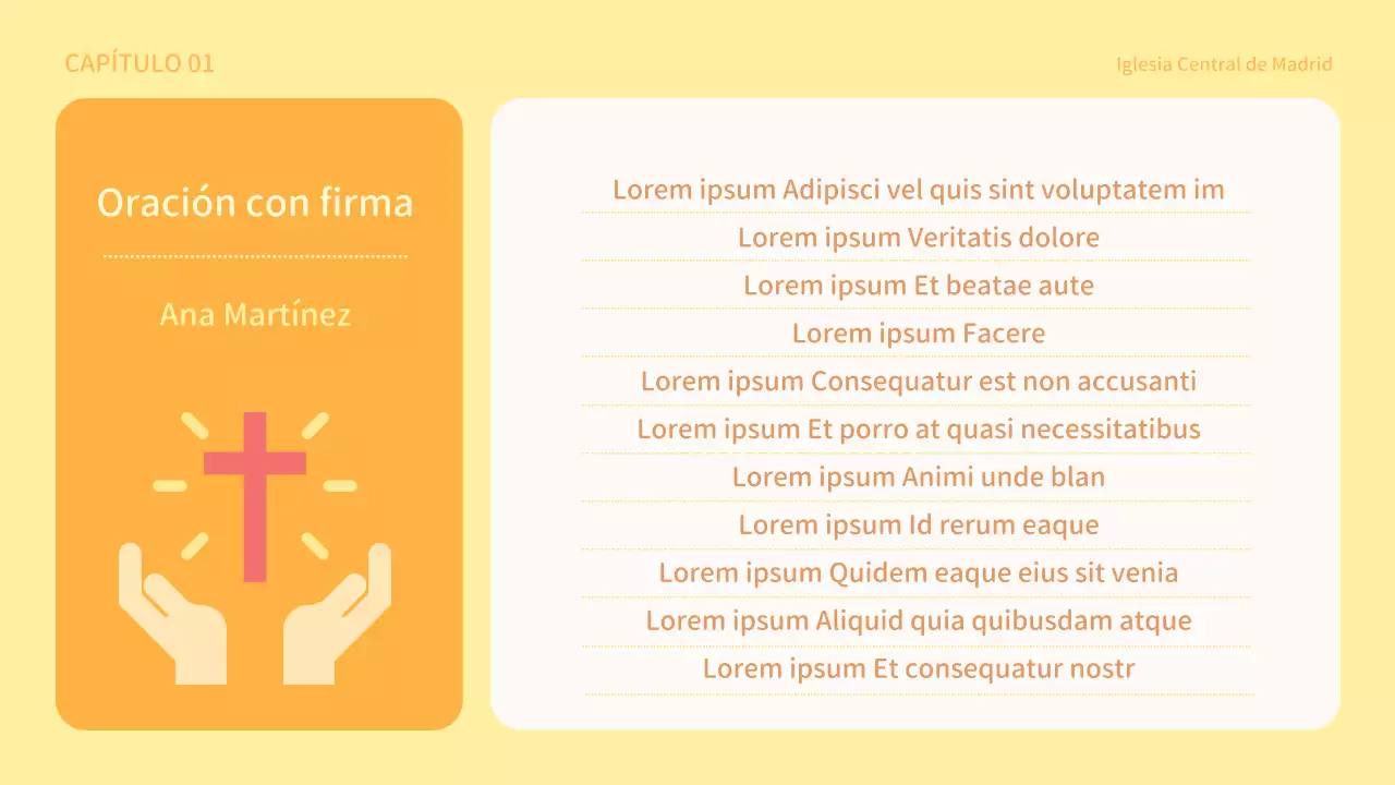 Yellow and Orange Church Small Group Area Worship Resources (en inglés)