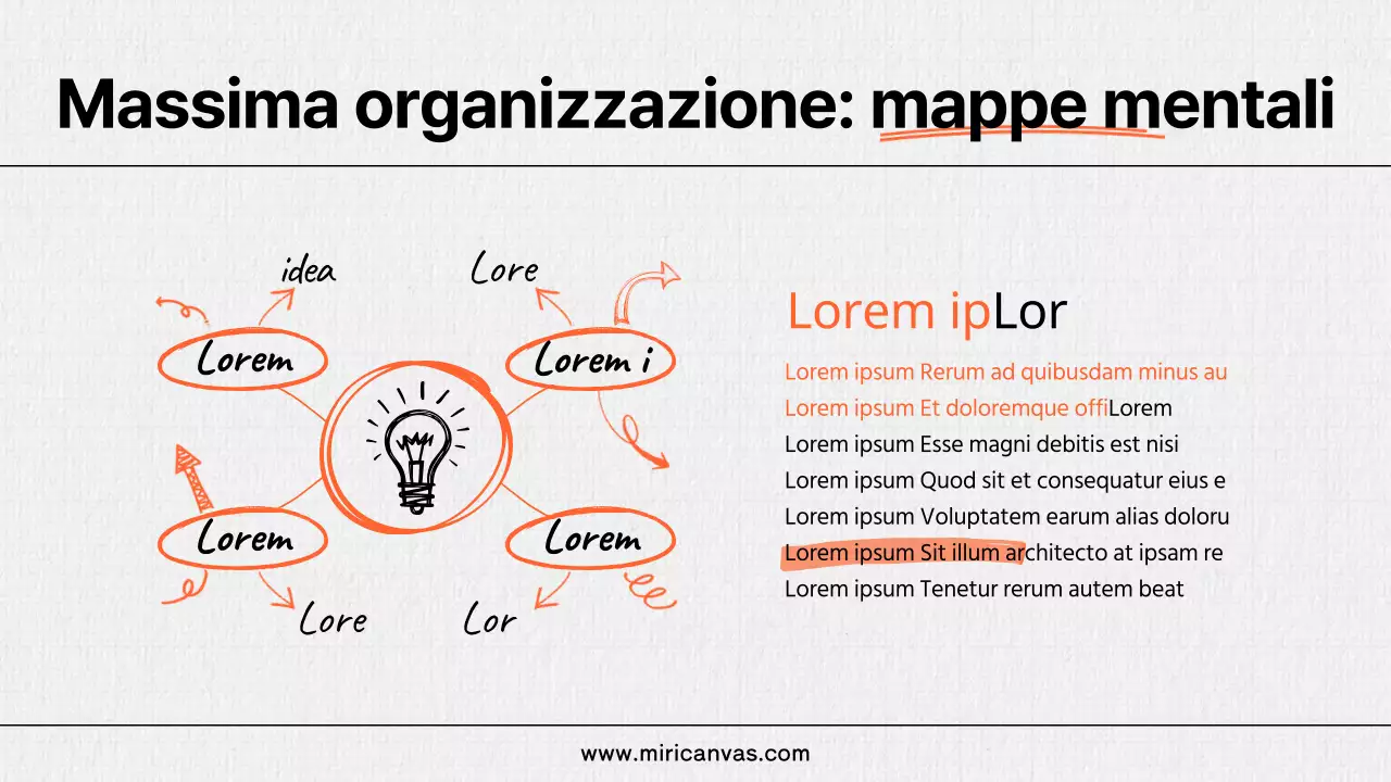 Sull'utilizzo di elementi di calligrafia kitsch in arancione e nero