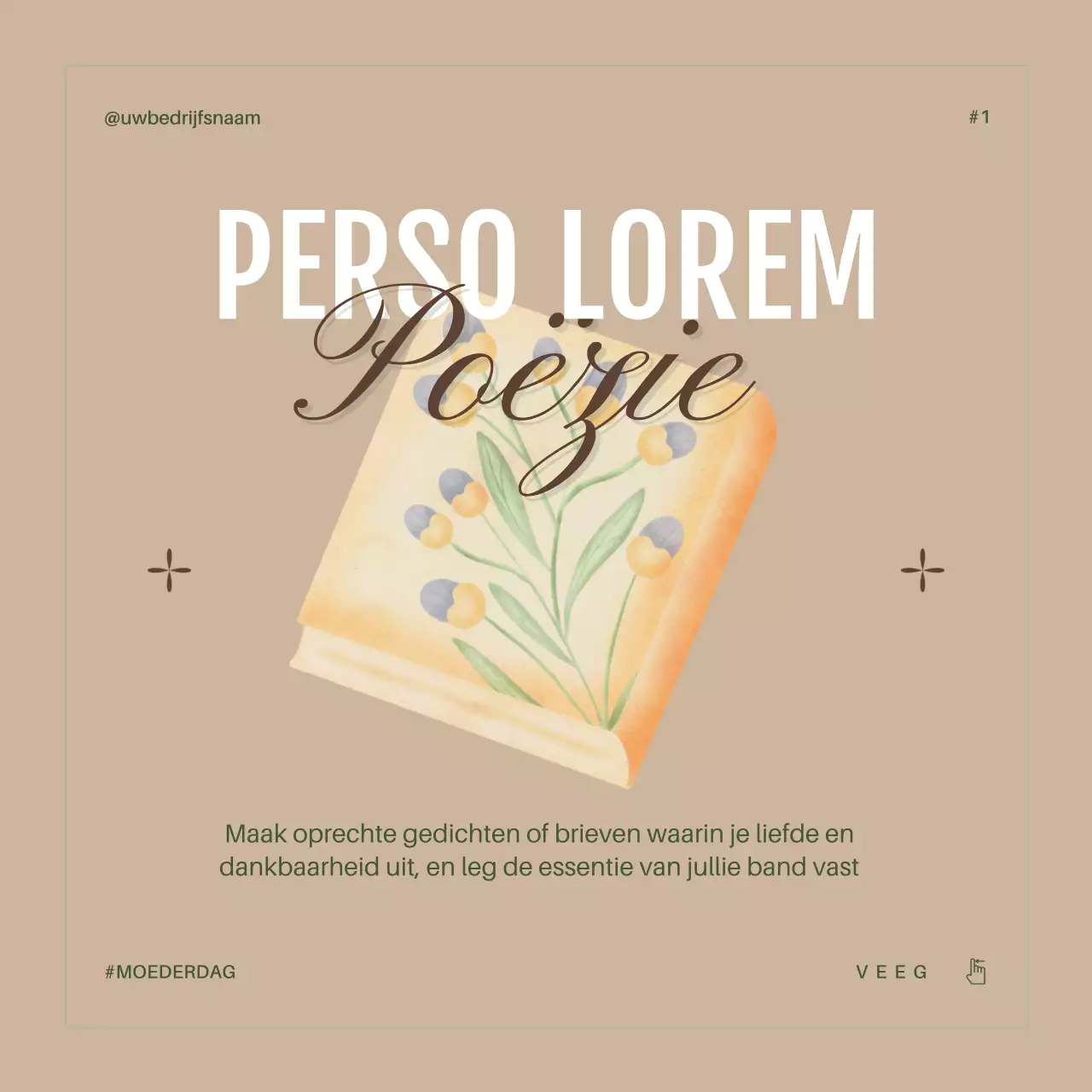 Groene Minimale Eenvoudige Moederdag Viering Ideeën Investering