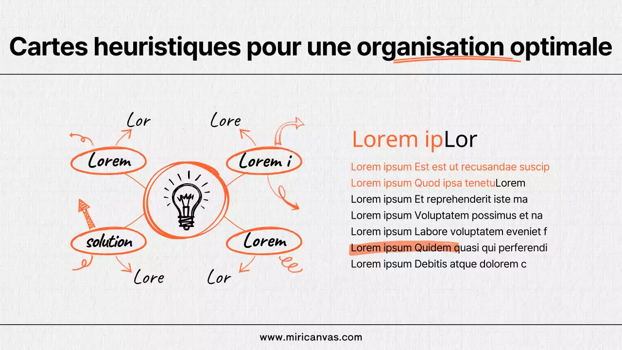 Utilisation d'éléments d'écriture kitsch en orange et noir