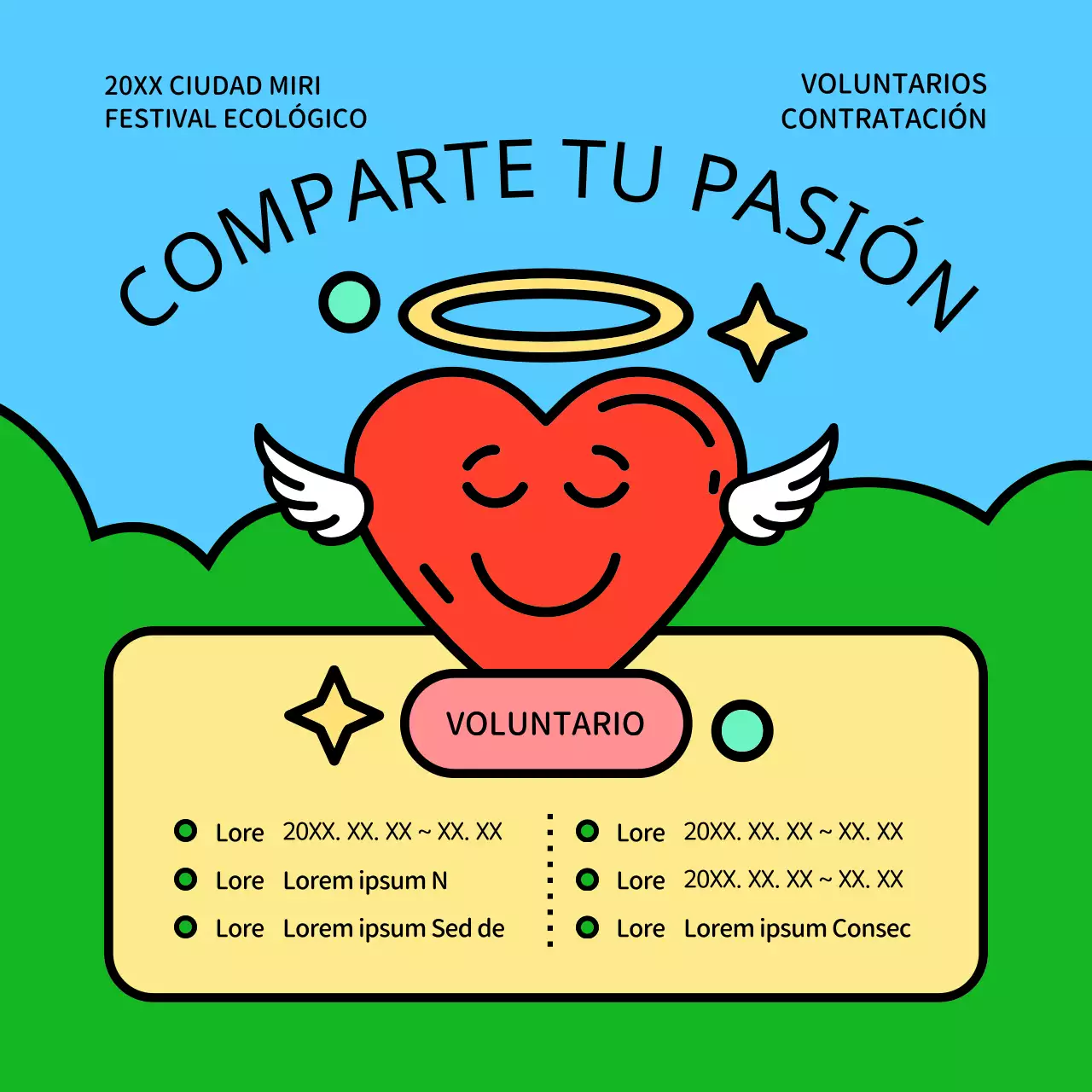 Se buscan voluntarios para el festival kitsch rojo y verde de este año