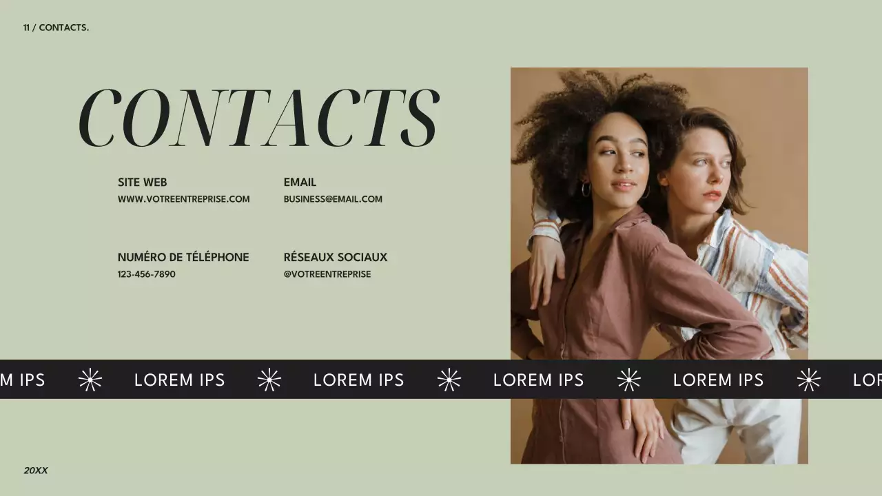 Beige Black Modern Fashion Company's Introducion