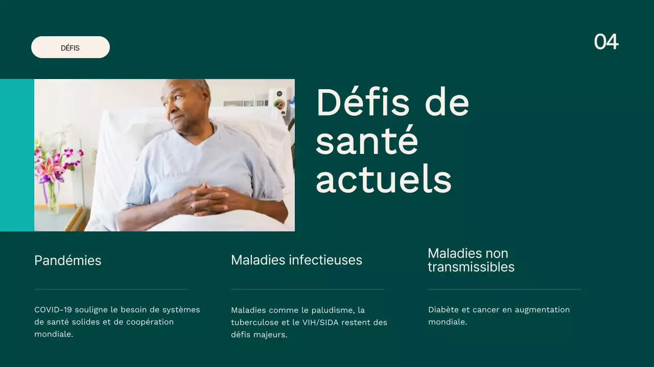 Campagne de la Journée mondiale de la santé "Ivory and Green Simple