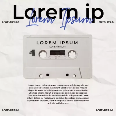 Zwart Wit Eenvoudig Elegant Nieuw Spoor Advertentie