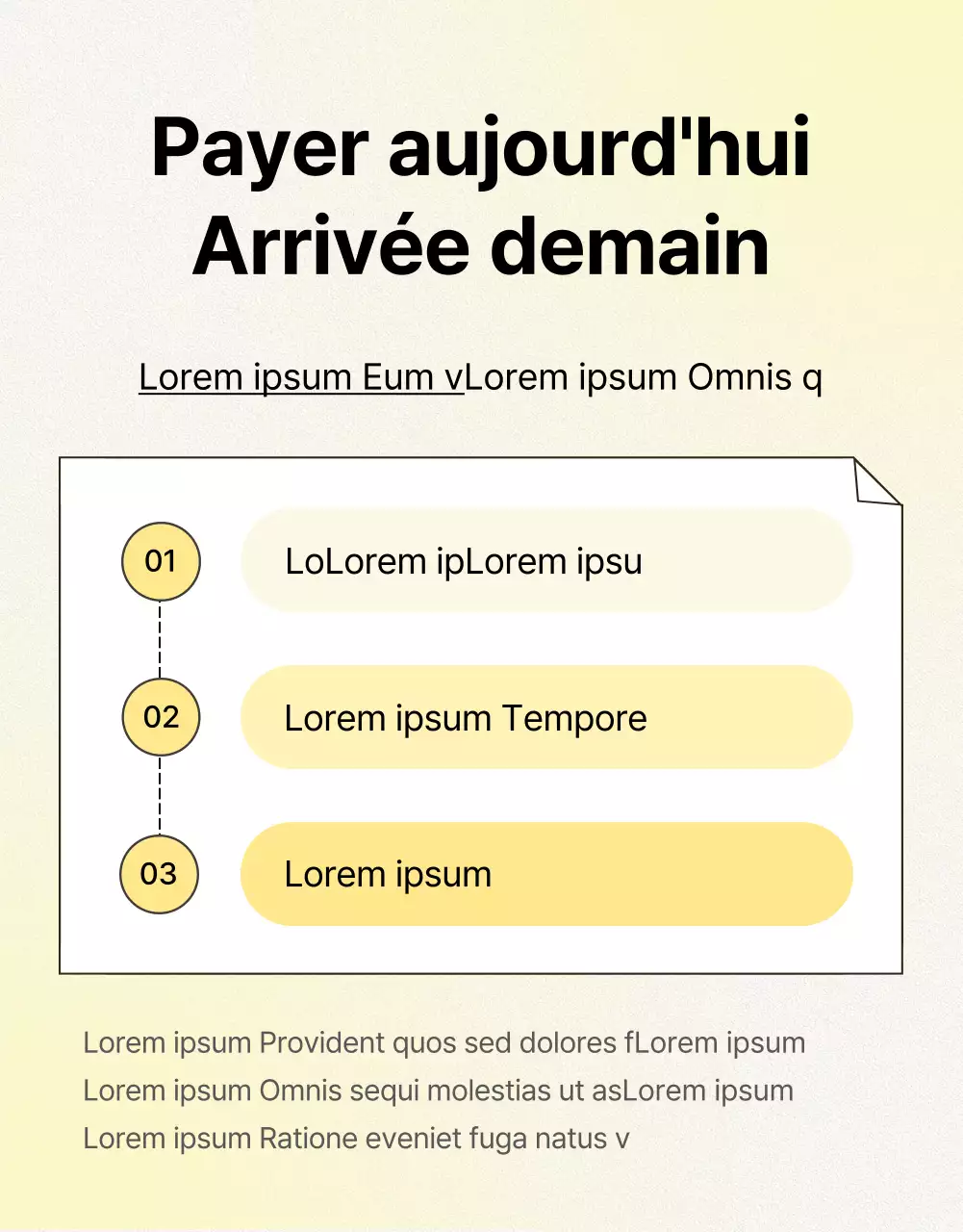 Promouvoir des produits cosmétiques simples pour la peau en jaune et orange