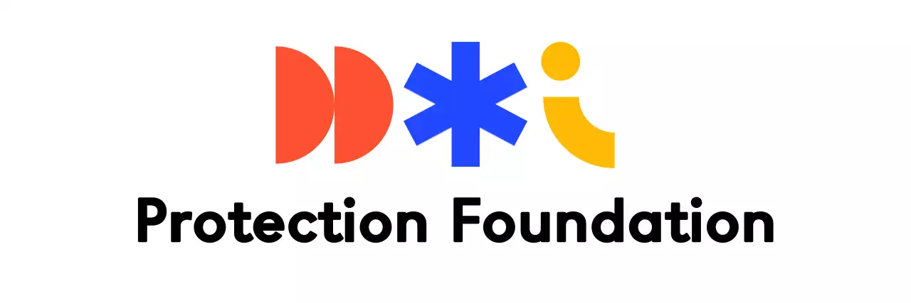 다양한 도형모양을 활용한 컬러풀한 기관 로고