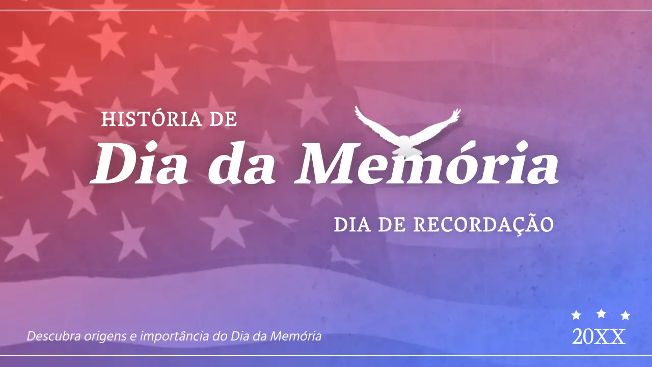 Vermelho Branco Azul Dia da Memória Canal História