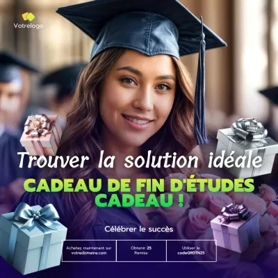 Mauve Vert Elégant Trouvez le cadeau de fin d'études idéal Promotion