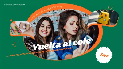 Promover las compras de moda para la vuelta al cole en verde