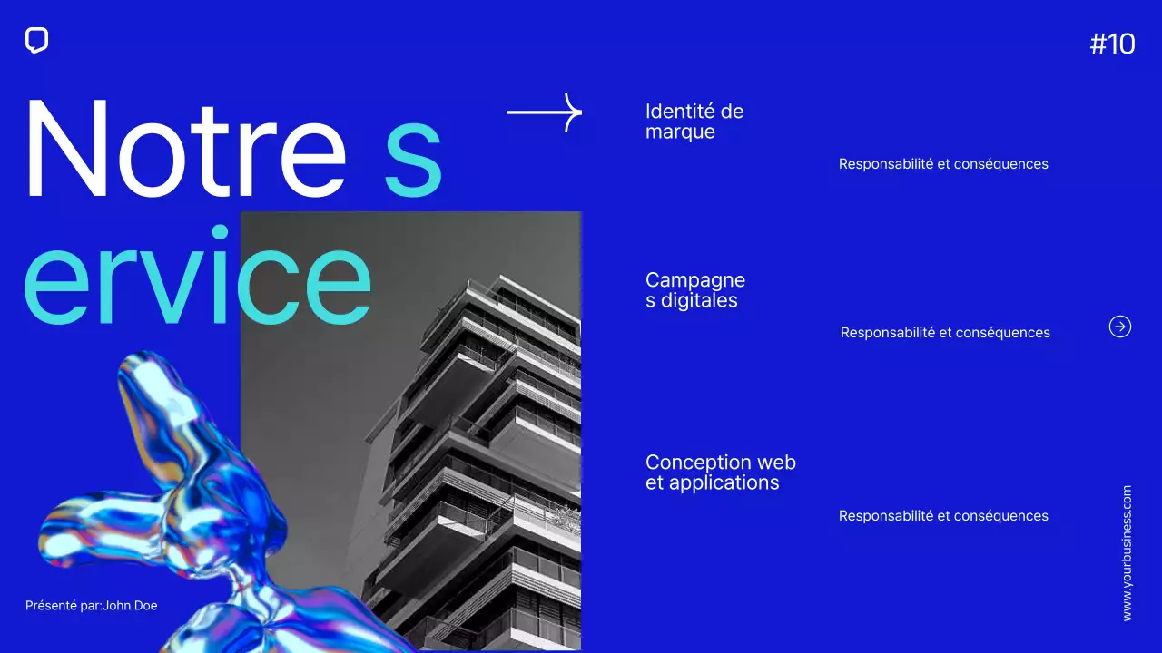 Blue Minimal Simple Company Profil d'entreprise Introduction de l'entreprise