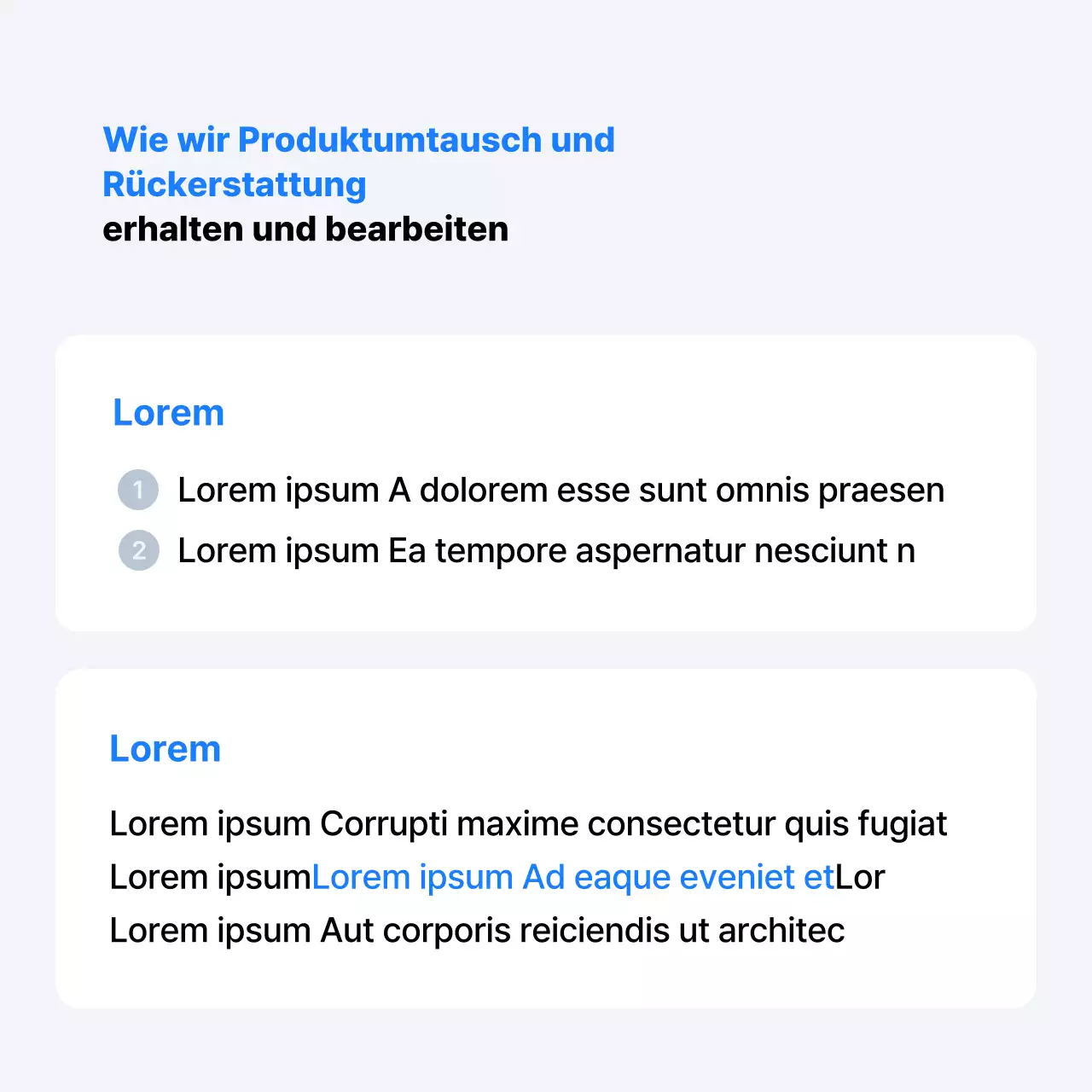 Ein einfacher Leitfaden für CS in Blau und Marineblau