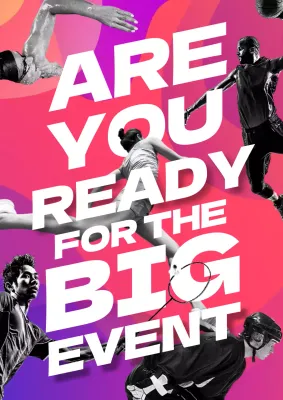 핫핑크의 트렌드한 올림픽 기념 이벤트 홍보