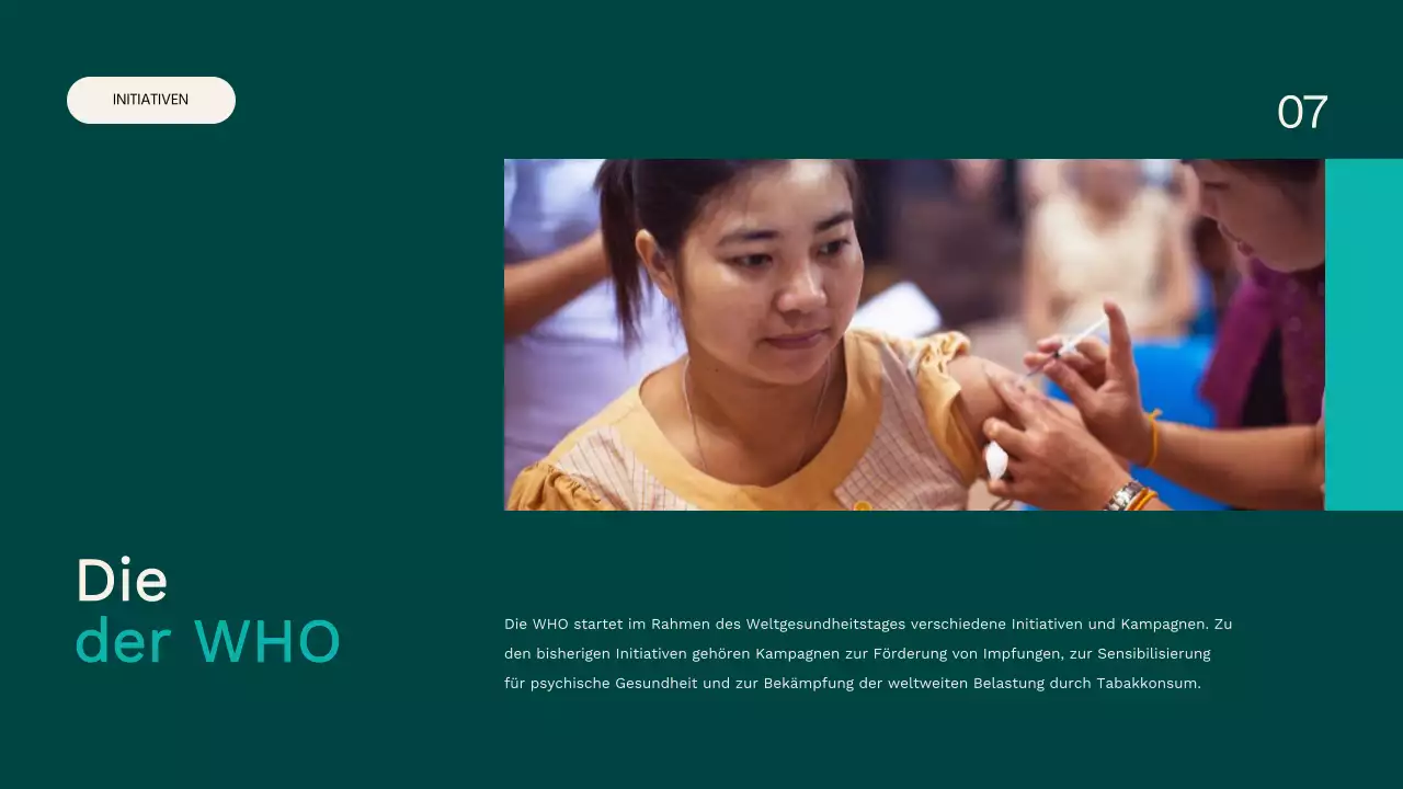 Kampagne zum Weltgesundheitstag von Ivory und Green Simple