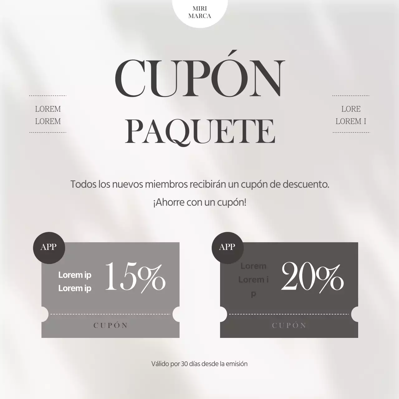 Marca un cuenco sencillo en marfil