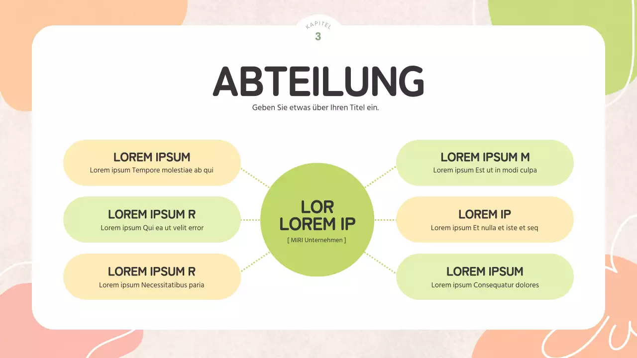 Ein hübscher Frühlingsbericht in Gelb und Chartreuse