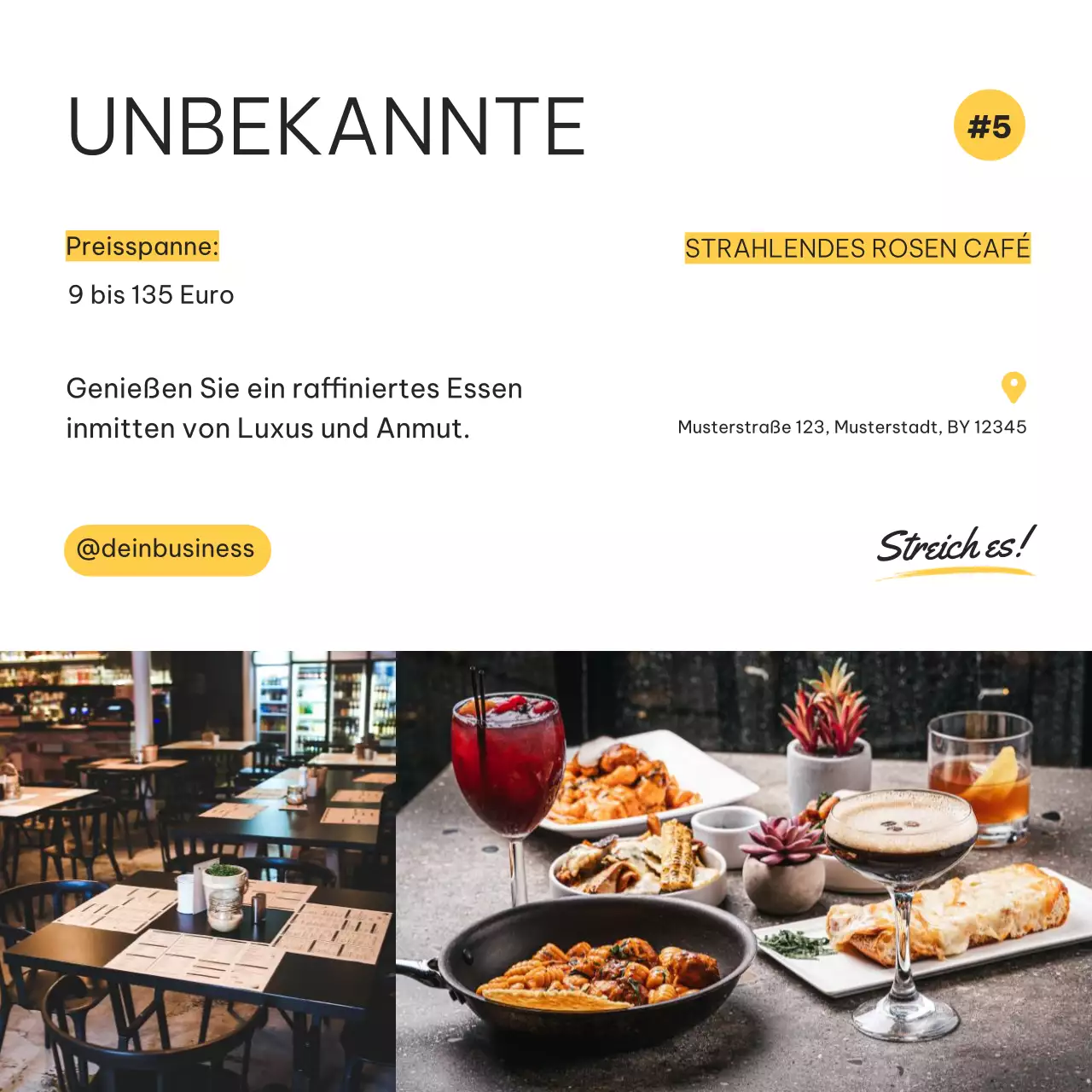 Black Modern Empfohlene Lokale für Muttertagsfeiern Leitfaden