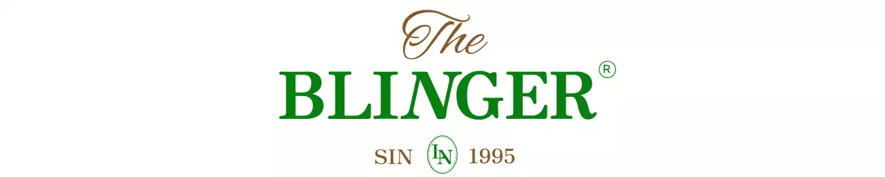 고급스러운 알파벳 로고와 필기체 꾸밈요소가 있는 빈티지 로고