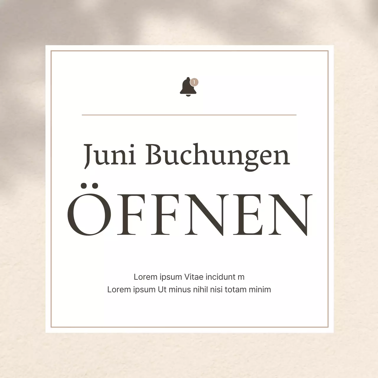 Moderne Wimpern-Schönheitsanzeige in Braun und Beige