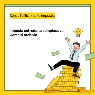Informazioni sulla presentazione di una dichiarazione dei redditi semplice e completa in giallo