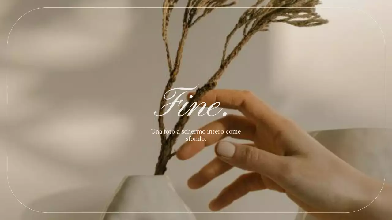 Istruzioni per il collage di foto minimal avorio