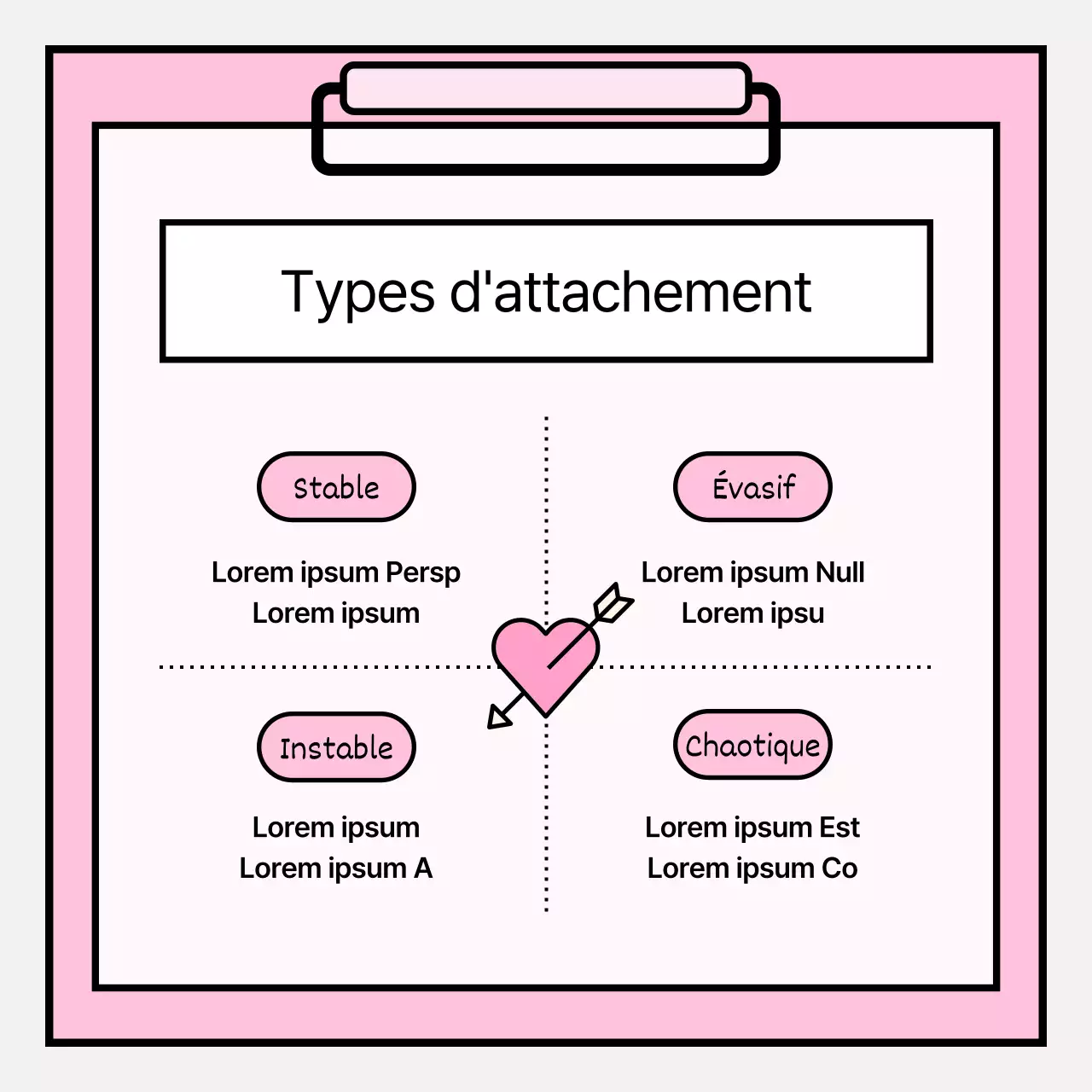 Informations simples sur les conseils psychologiques en rose