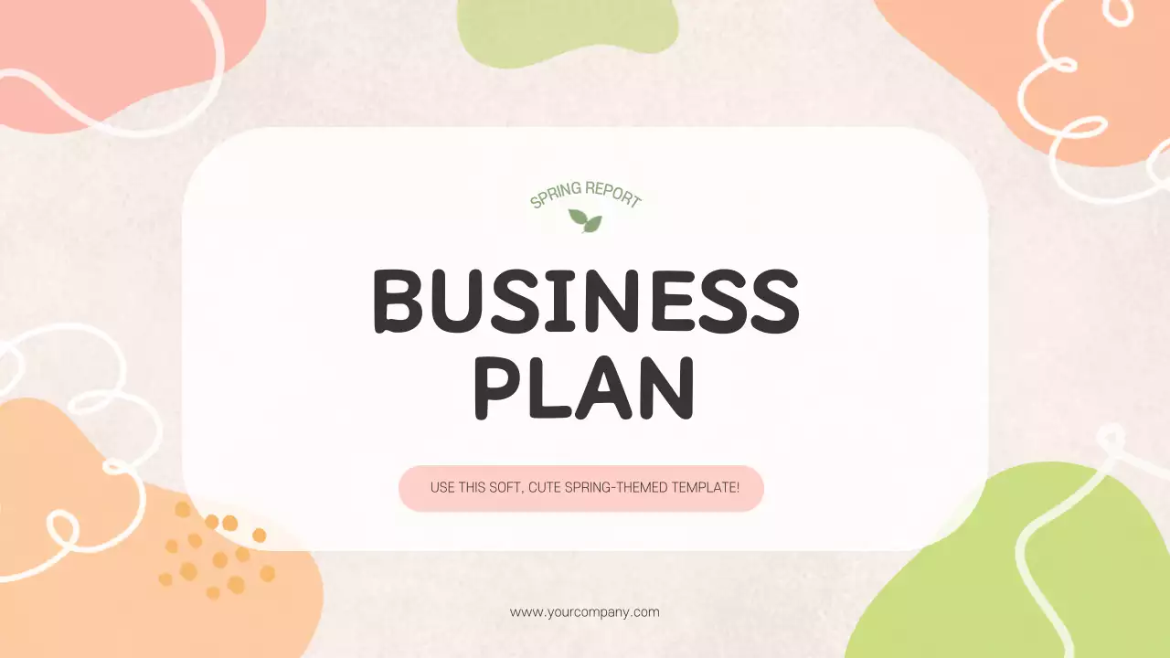 Beige Simple Business Plan Document Presentation