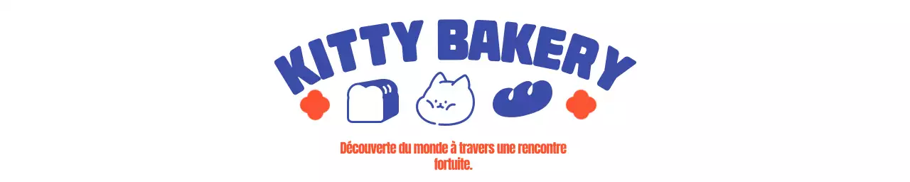 Concevez un joli sac à provisions de boulangerie avec un adorable personnage de chat.