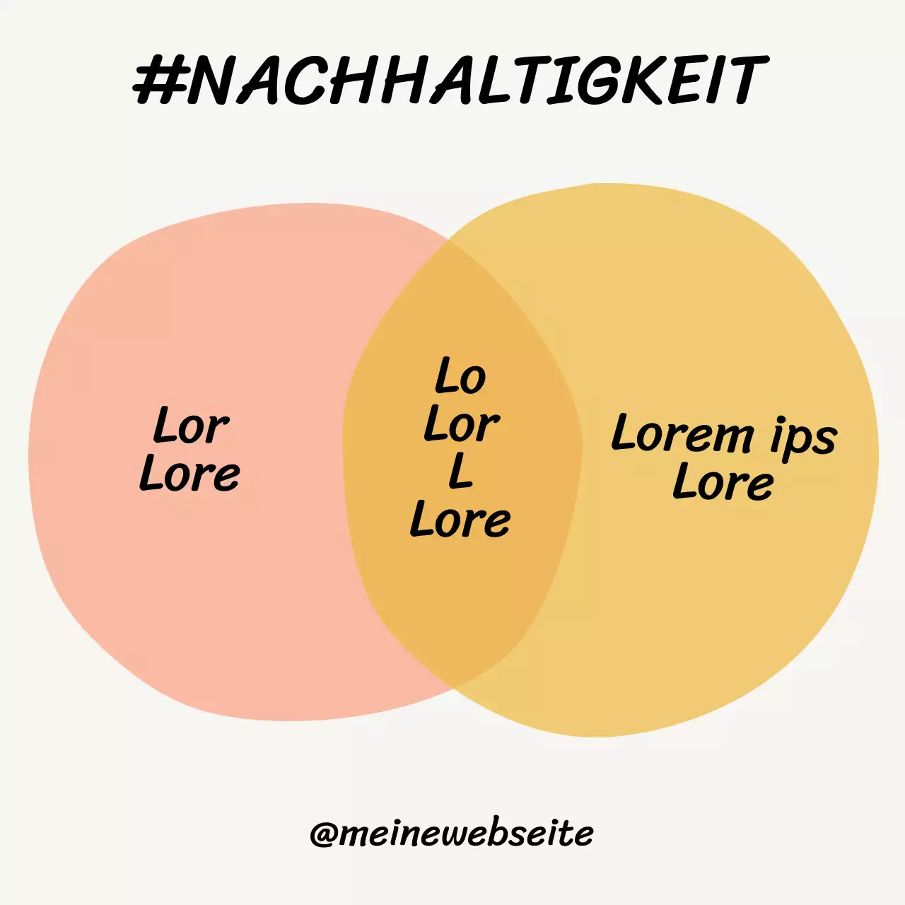 Beige basic Sun Gold Orange Nachhaltigkeit