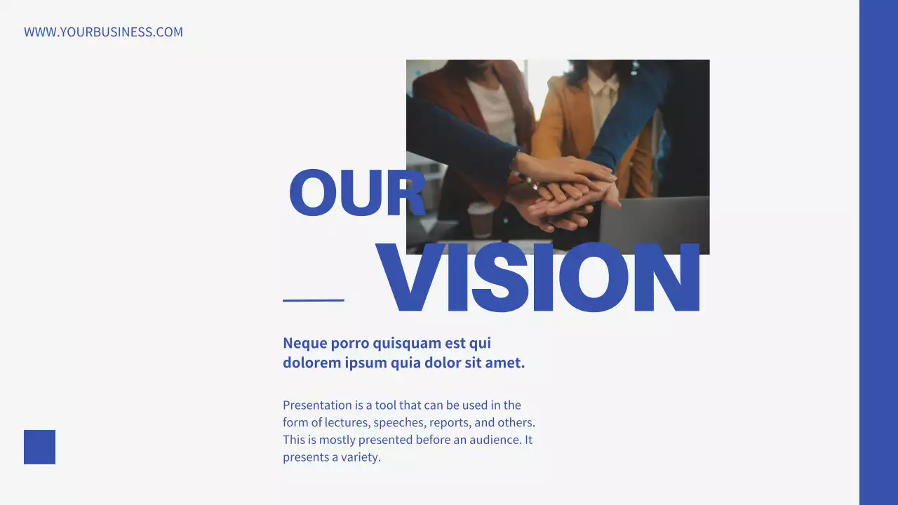 Blue Professional Business Presentation