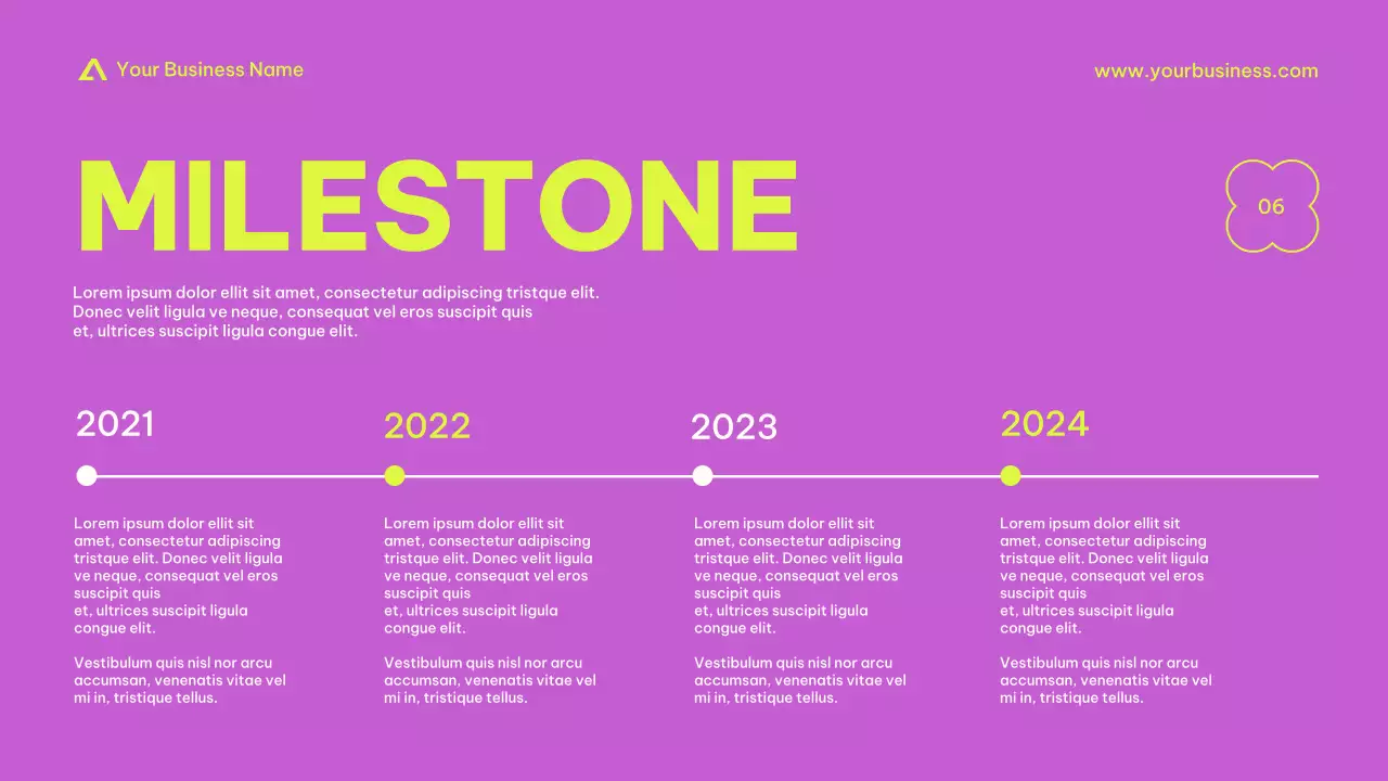 Purple Trendy Business Profile Promotion Presentation