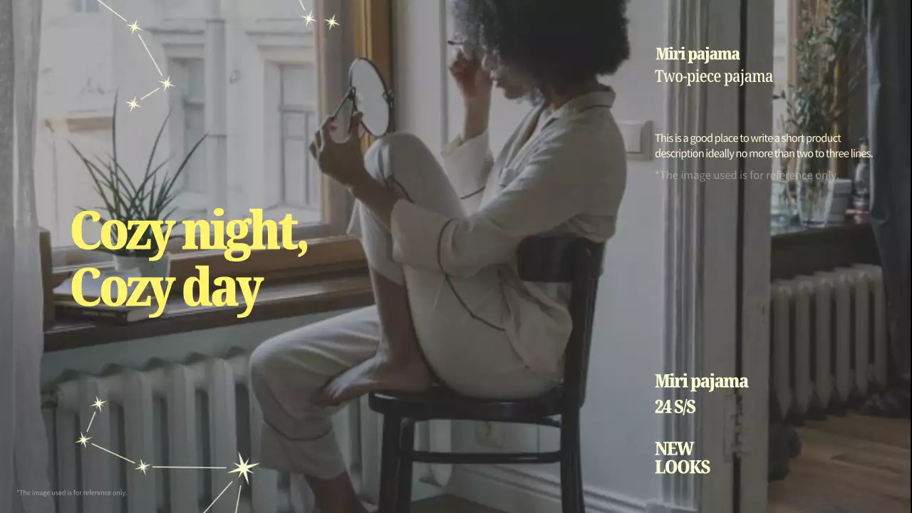 Beige Minimal Pajama Promotion Presentation