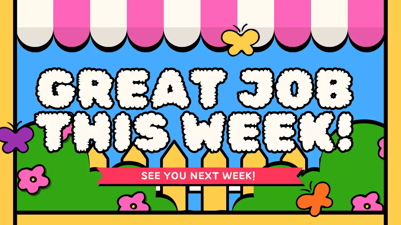 Colorful Playful Class Agenda Presentation