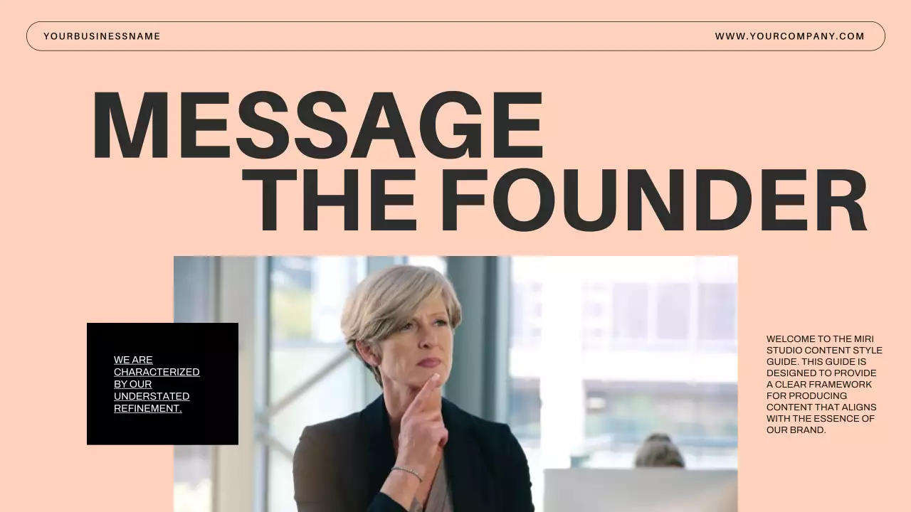 Blue Modern Business Profile Presentation