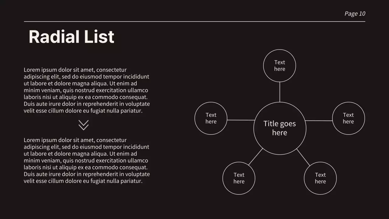 Black Minimal Guide Presentation