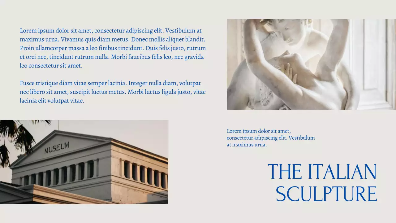 Beige Classic Art Guide Presentation