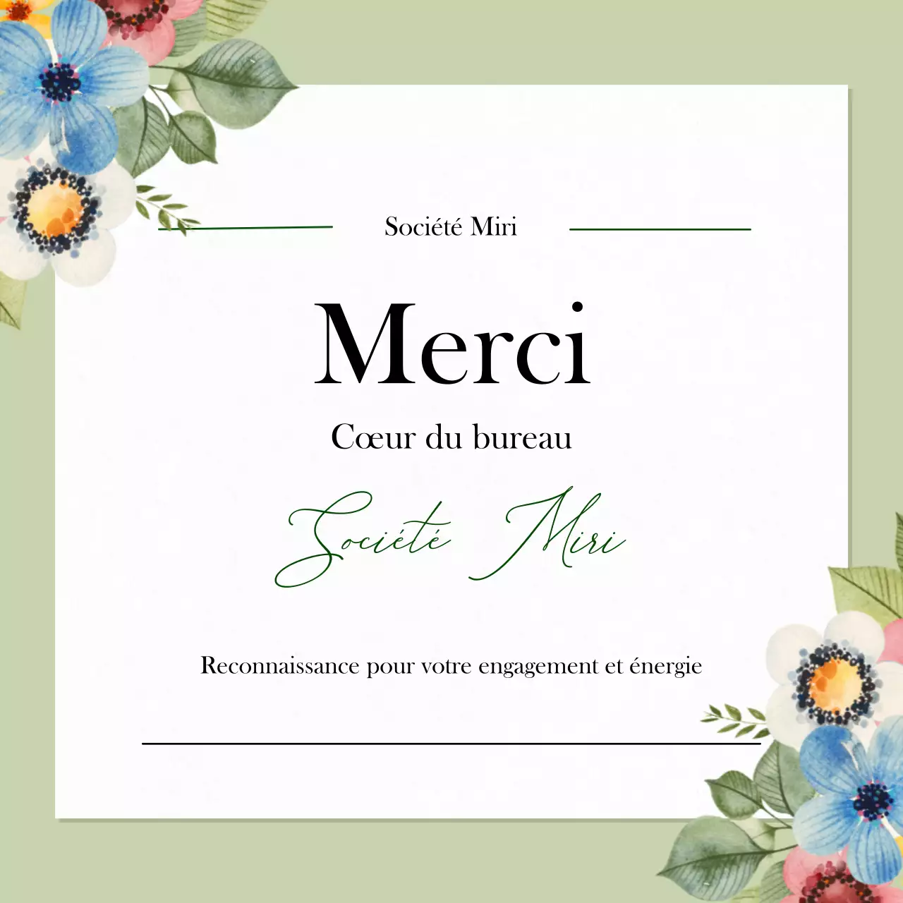 Annonce de la Journée des professionnels de l'administration des ressources naturelles en vert et blanc