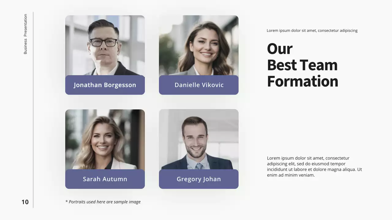 Blue Modern Business Presentation