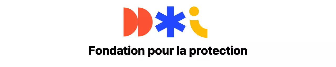 Un logo institutionnel coloré aux formes variées