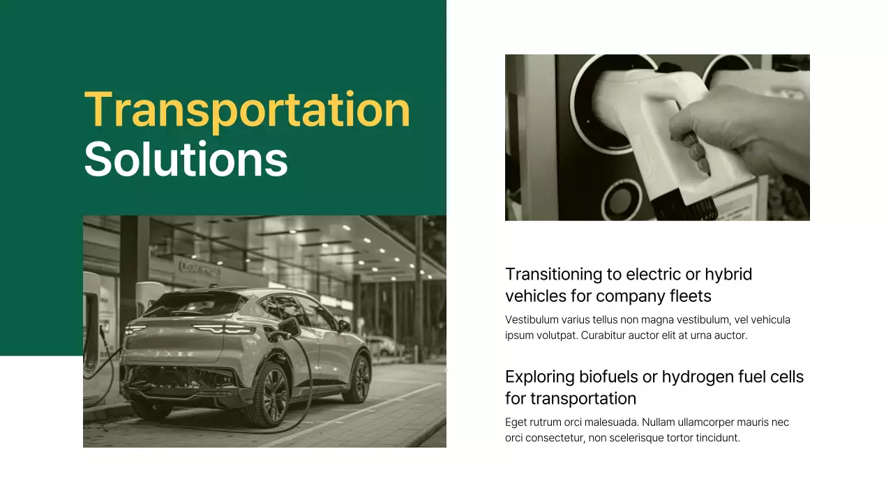 Green Professional Environmental Report Presentation