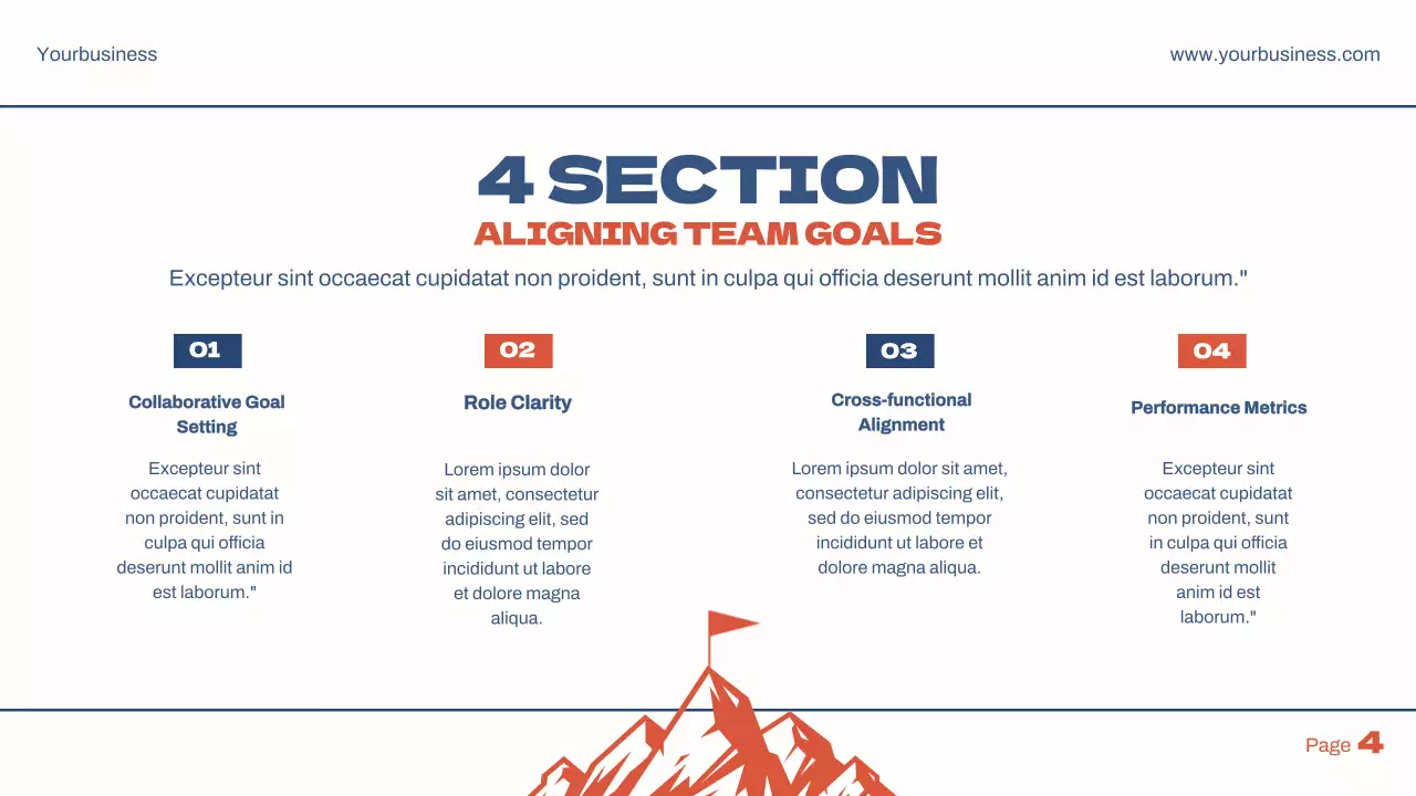 Orange Professional Business Presentation