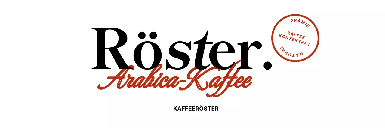 Kaffeeröster mit Kaffeerösterei-Atmosphäre
