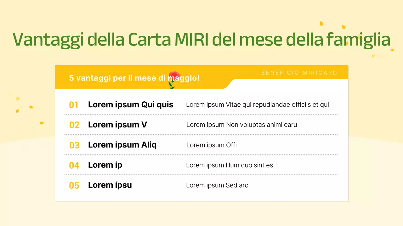 Promozione di un regalo per il Mese della Casa giallo e chartreuse